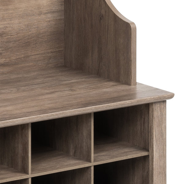 Gracie Oaks Gracie Hall Tree 60'' Wide with Bench & Reviews Wayfair